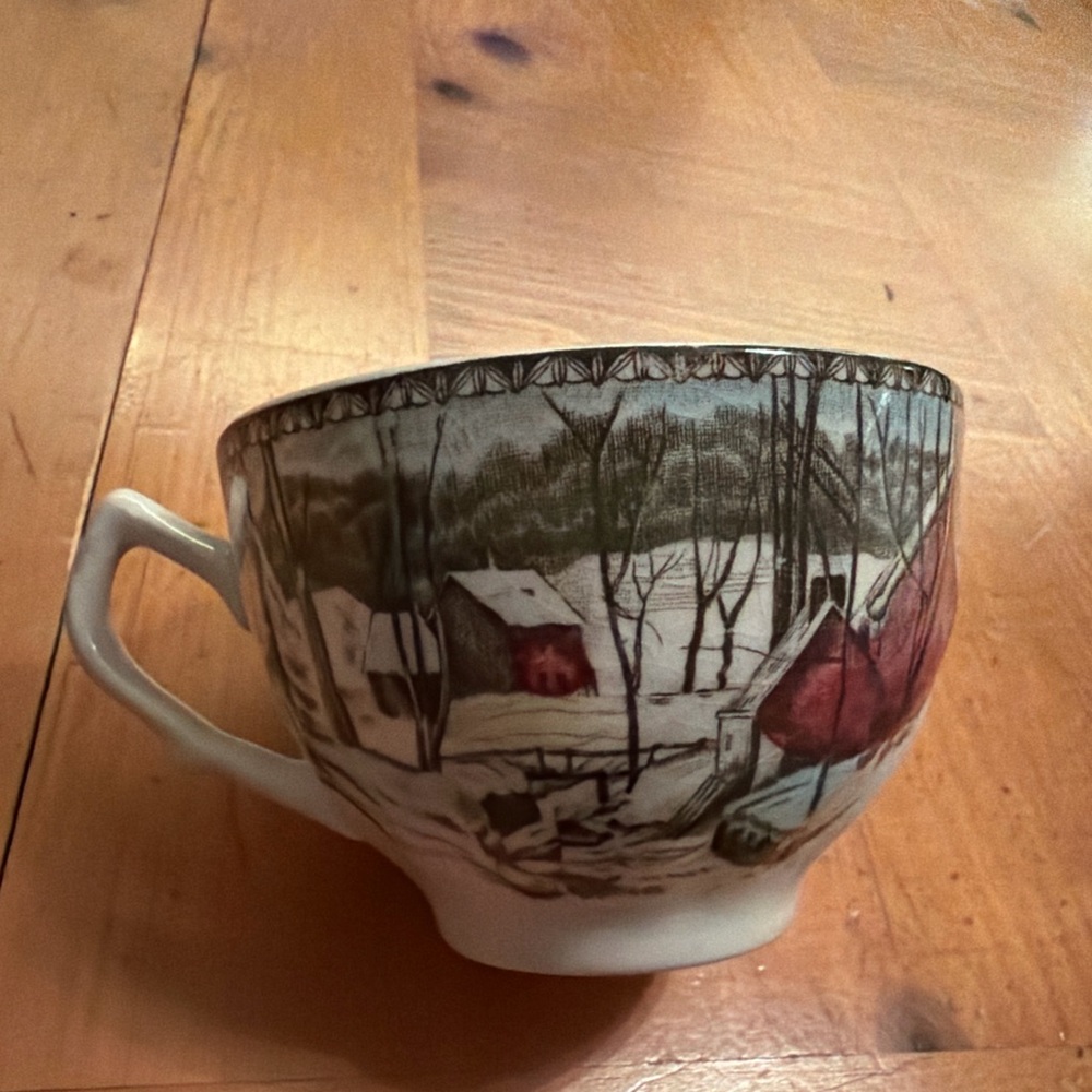 Johnson Brothers The Friendly Village Ice House Tea Cup Vintage